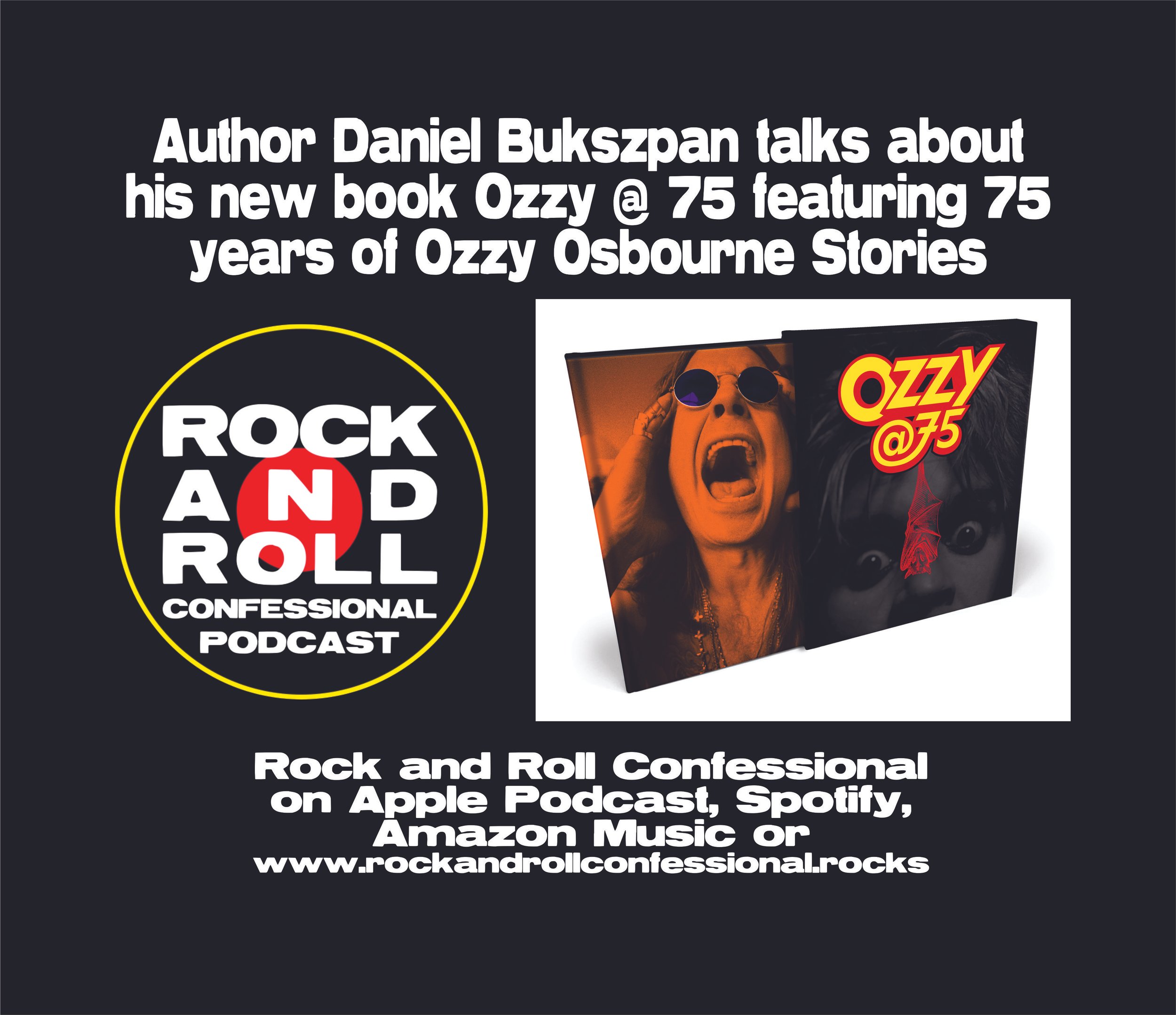 04-01 Author Daniel Bukszpan new book Ozzy @ 75 - features 75